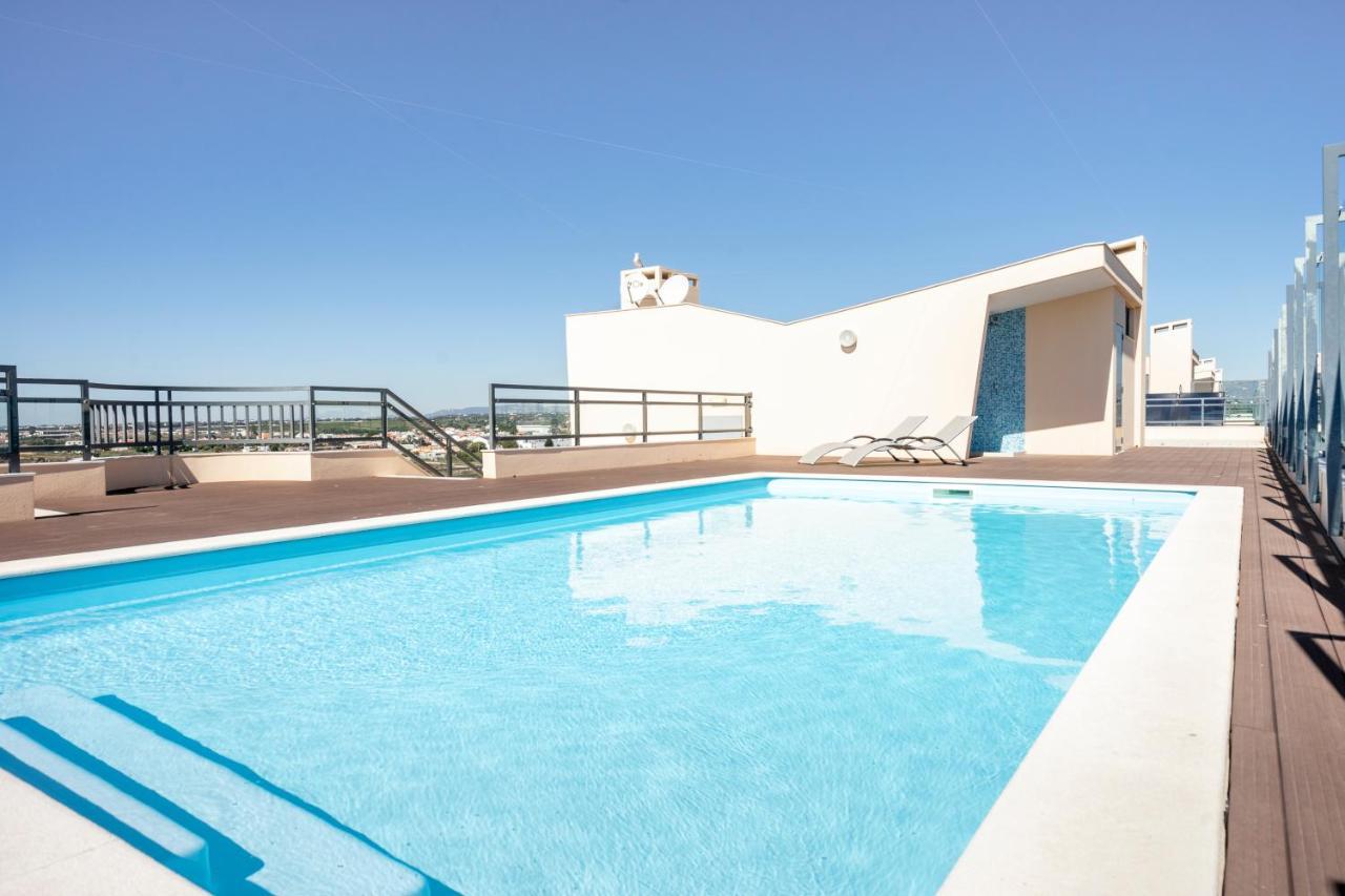 Oceanview Luxury Paradise Location Sun And Pool Olhao Ngoại thất bức ảnh